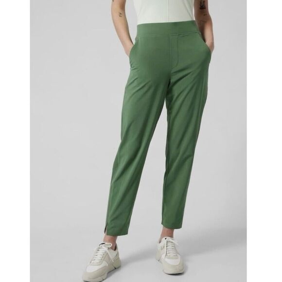 Athleta Pants - NWOT ATHLETA Green Brooklyn Career Pullon Athletic Pants